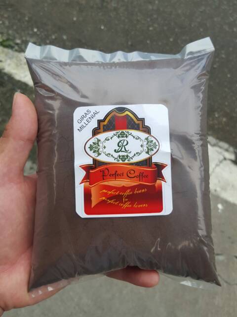 KOPI GIRAS MILLENNIAL 500 GRAM KEMASAN SOTFPACK, SIMPLE &amp; NGGAK RIBET