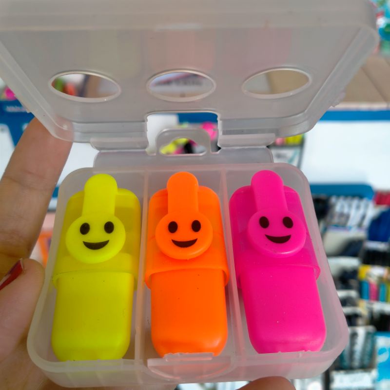 

STABILO lucu [isi 3] stabilo EMOTICON LUCU Stabilo MINI HIGHLIGHTER GROSIR STABILO