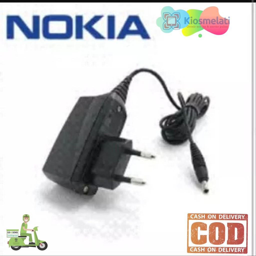 Nokia Charger Hp Adss 7210 Casan Nokia colokan besar Casan Nokia lubang Gede Charger hp nokia