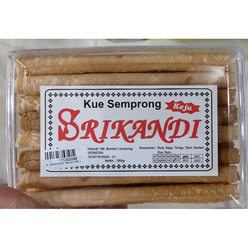 

Kue Semprong Srikandi Kotakan 250gr