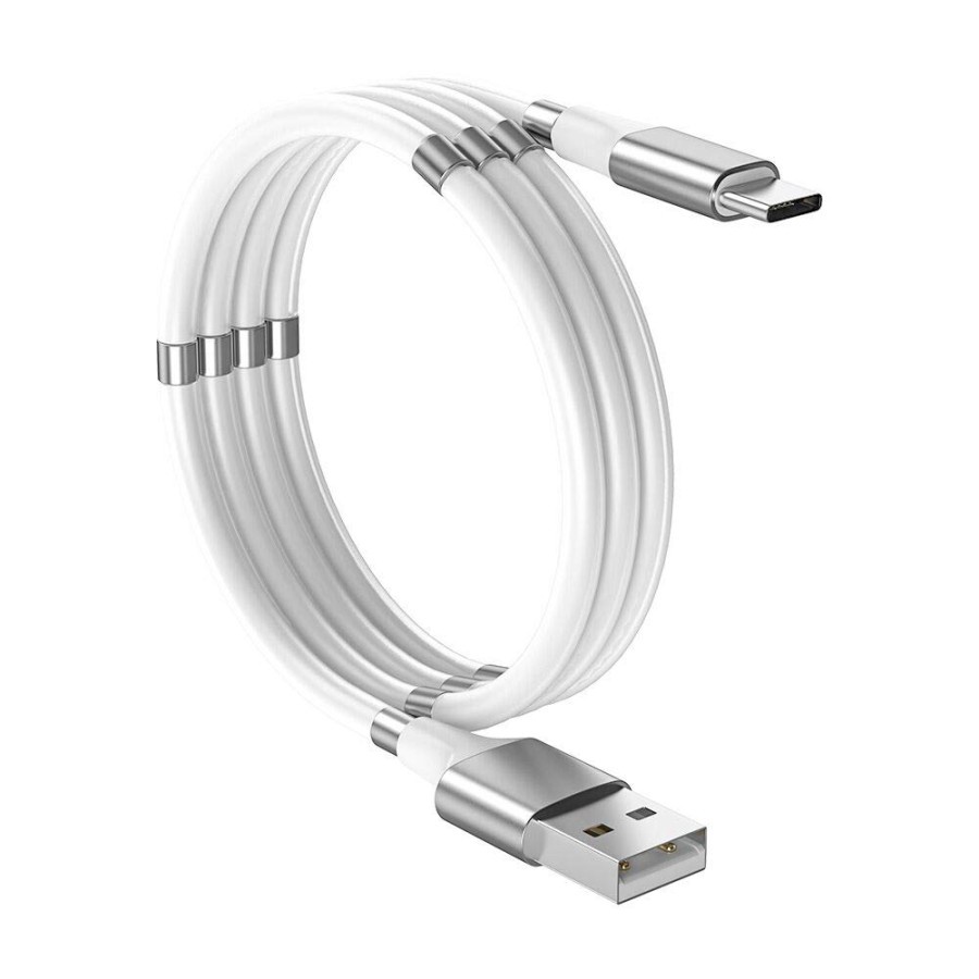 Kabel Data Fast Charging Spiral Magnetic