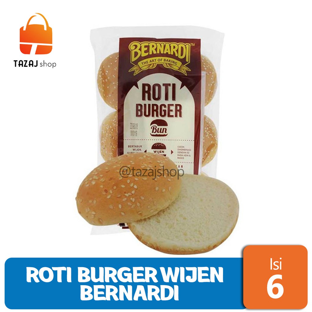 

Roti Burger Bun Wijen