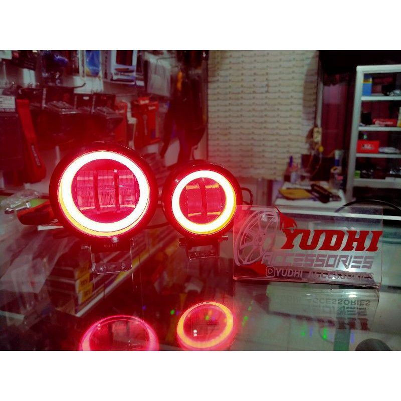 LED Foglamp Daymaker original angel eyes foglamp avanza agya ayla vios etios yaris xenia vios limo