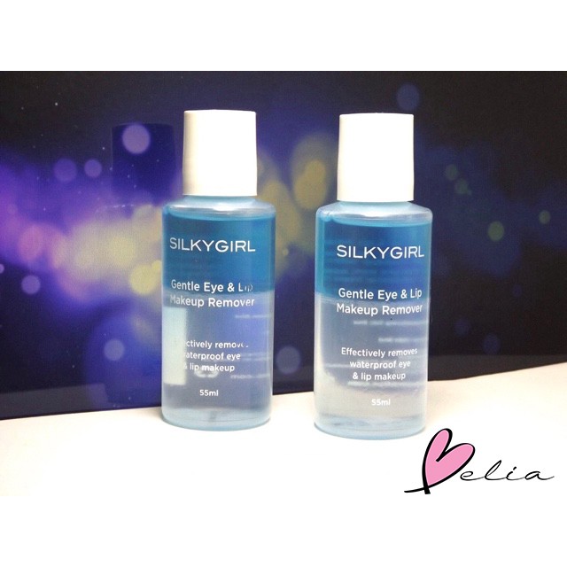 BELIA Silkygirl Gentle Eye & Lip Makeup Remover 55ml ( Silky Girl