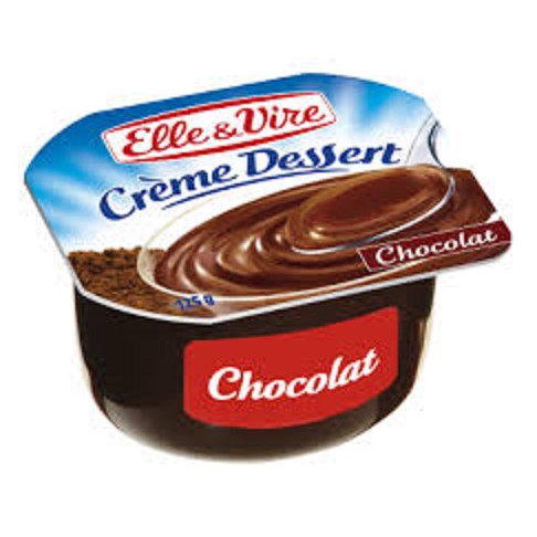 

elle vire dessert vanilla chocolate dairy pudding 100 gram