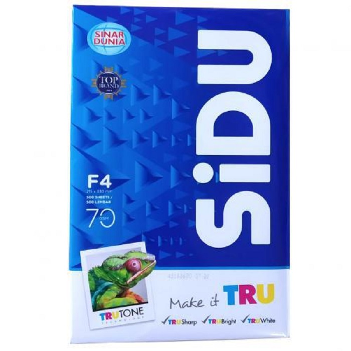 

KERTAS HVS SINAR DUNIA SIDU F4 70/75 GRAM