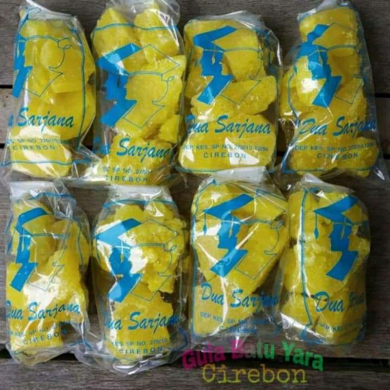 

Gula batu kuning Sarjana 1kg