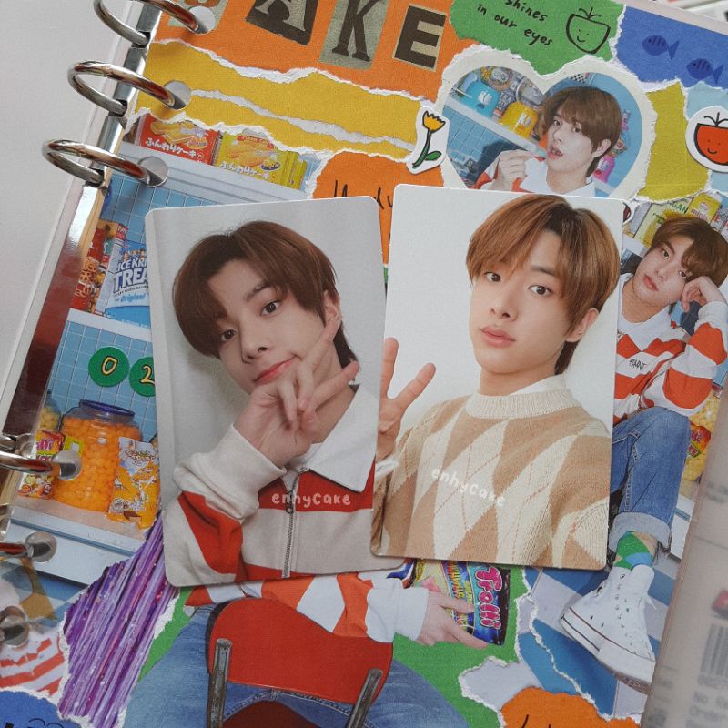 RANDOM PHOTOCARD RPC PC ENHYPEN SIM JAKE : ggu ggu package ggp dvd en-connect border day one dawn du