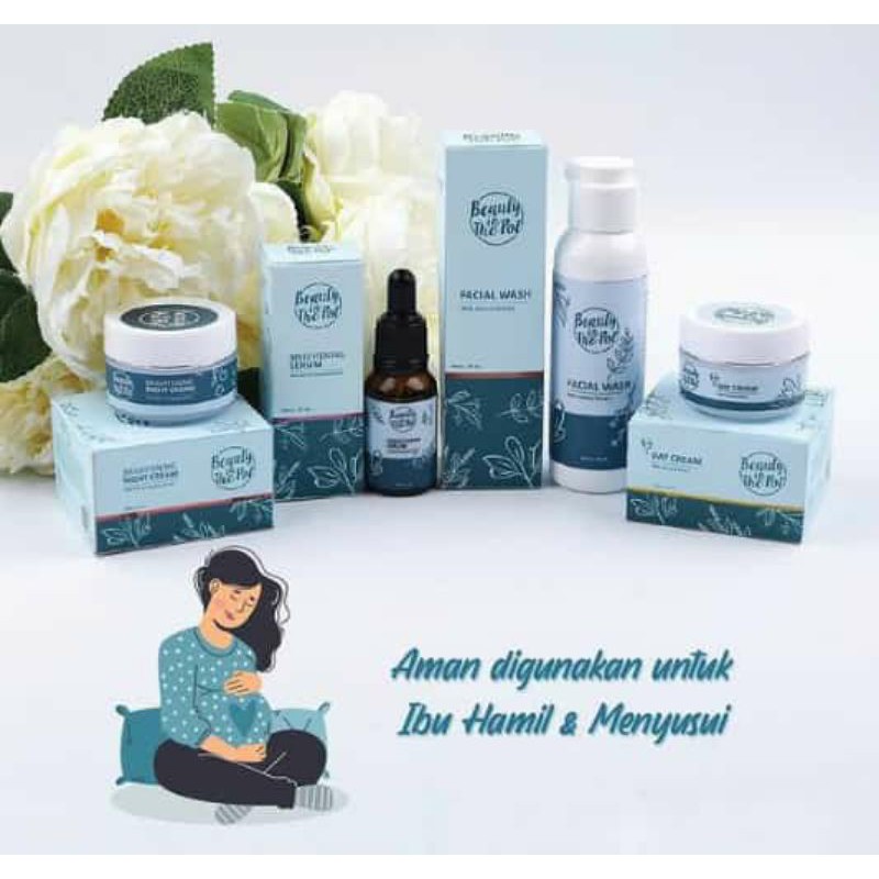 (bisa COD) Beauty in the Pot Skincare original glowing beauty in the poot beautyinthepot beauty pot