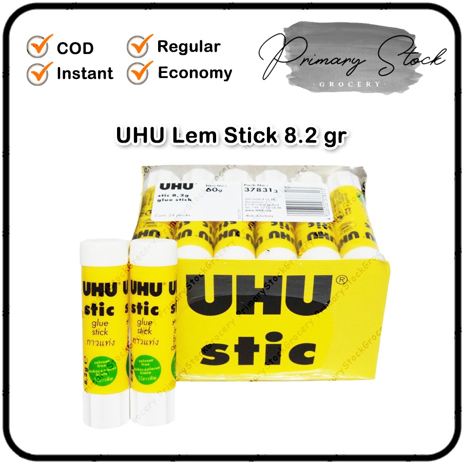 

Lem Stick Uhu 8 2 gr Stic Stik Putar 8,2 8.2 Gram Kecil