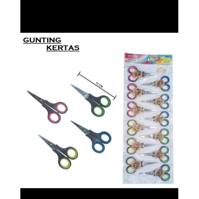 

Gunting Kertas Kecil 12 cm Stainless