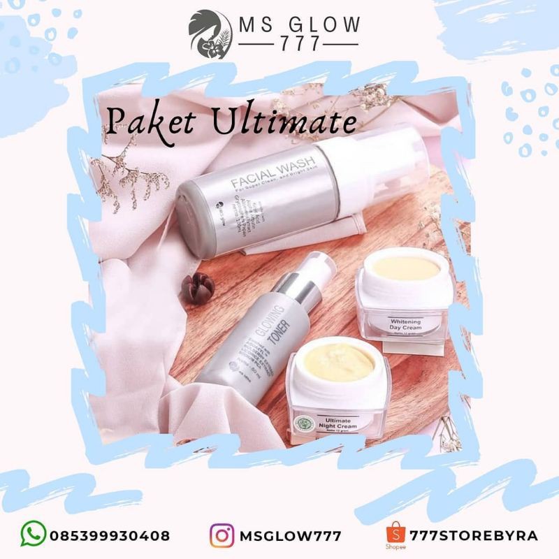 Paket Ultimate MS Glow Free Pouch