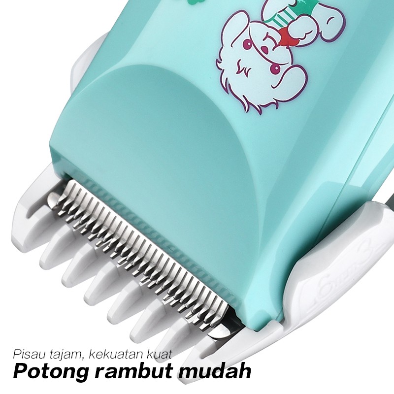 Baby Hair Clipper Alat Cukur Rambut Bayi Anak Lengkap / Alat Cukur Rambut Elektronik Bayi / Baby Hair Clipper