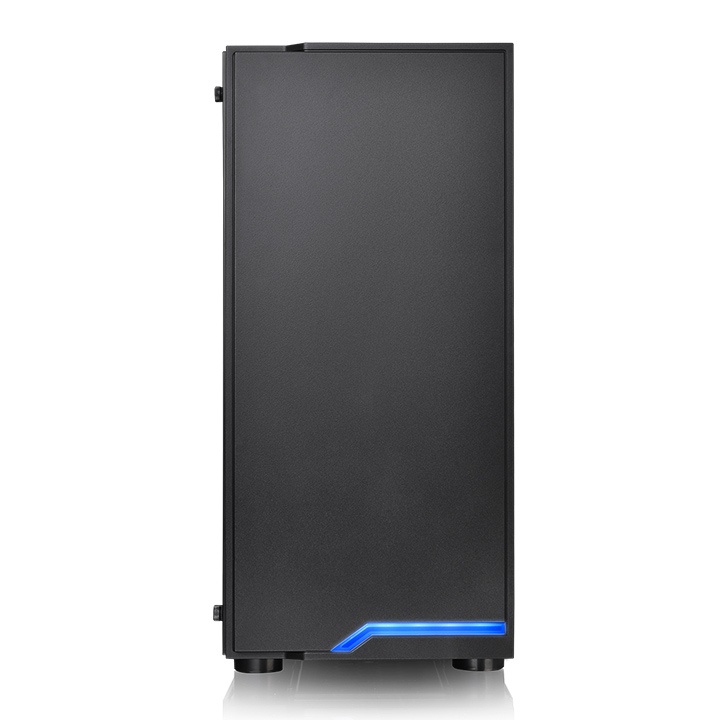 Thermaltake Casing H100 TG ATX Mid Tower Chassis -Black