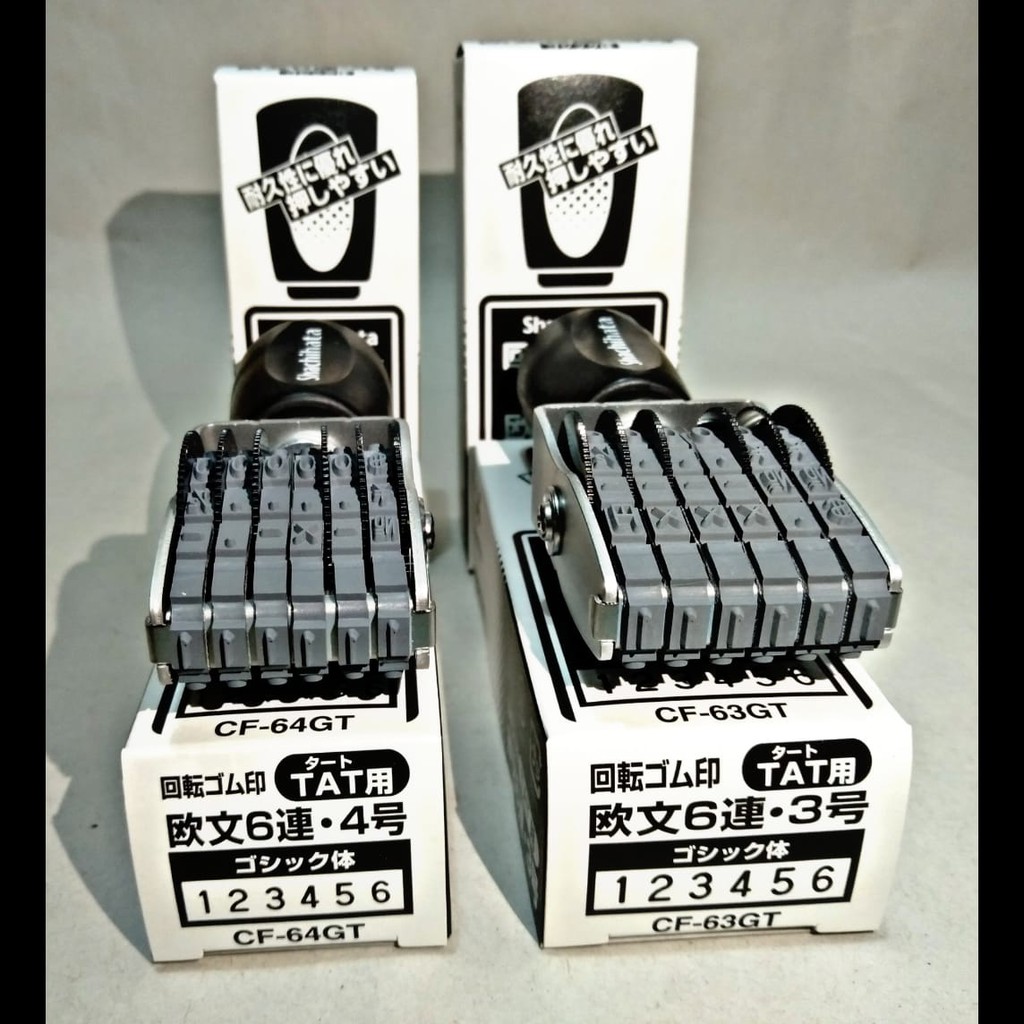 

Stempel Tanggal Untuk Industri SHACHIHATA CF-63GT dan CF-64GT // Stampel Tanggal Industri