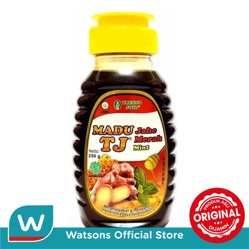 

Tresno Joyo Madu TJ Jahe Merah Mint - 250gr