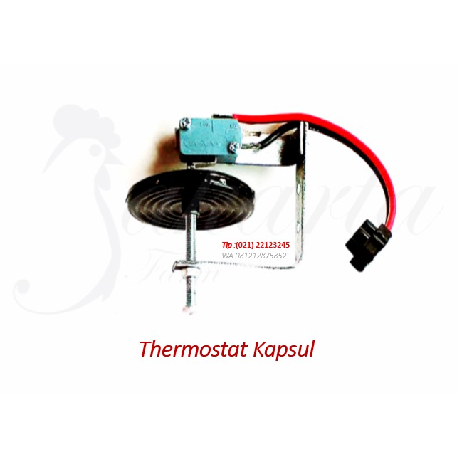 Thermostat kapsul untuk Mesin penetas telur