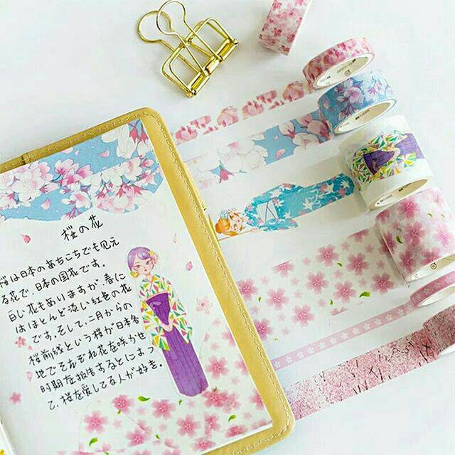 

Sakura washi tape