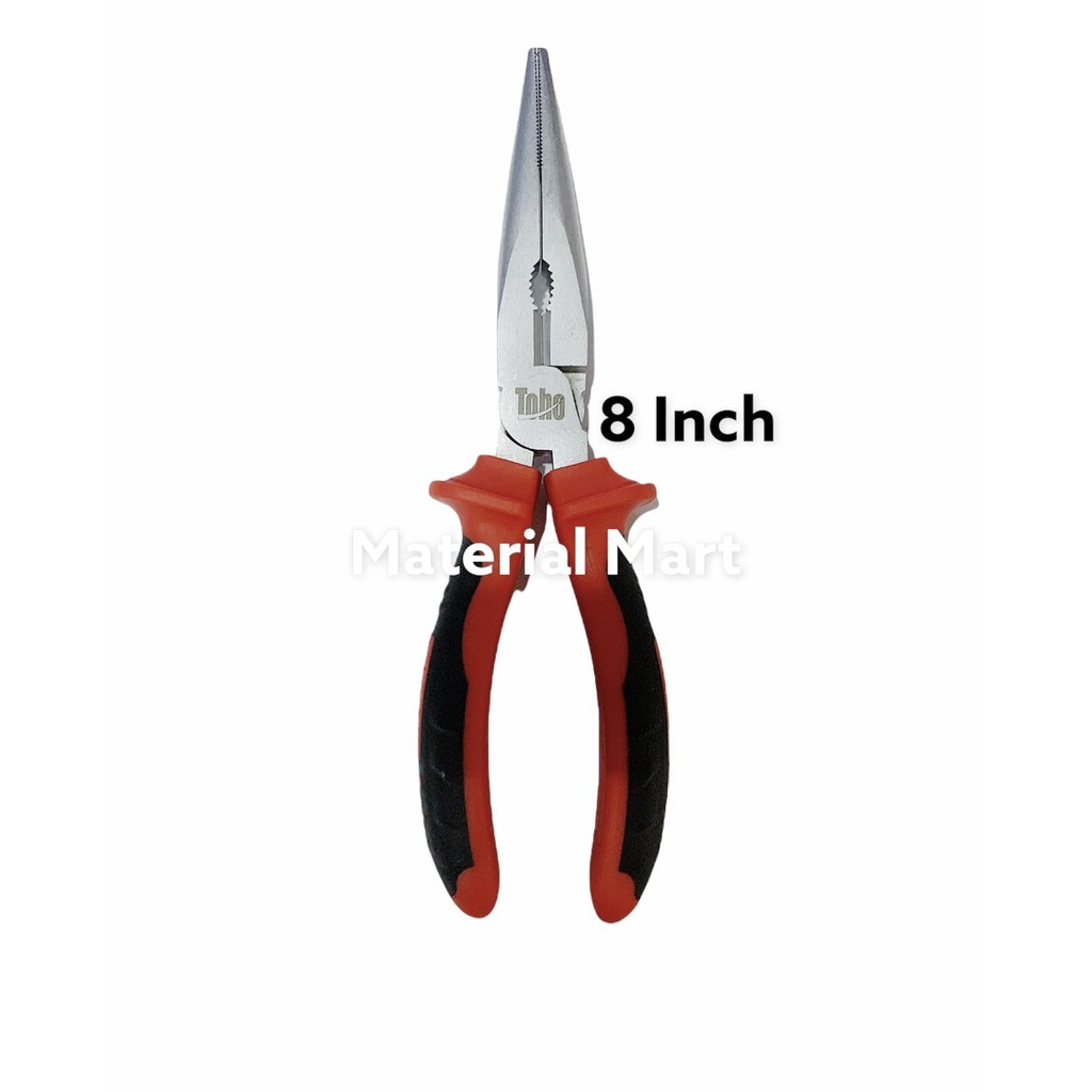 Tang Lancip Toho 8” Premium | Tang Jepit Runcing | Long Nose Plier 8 | Material Mart