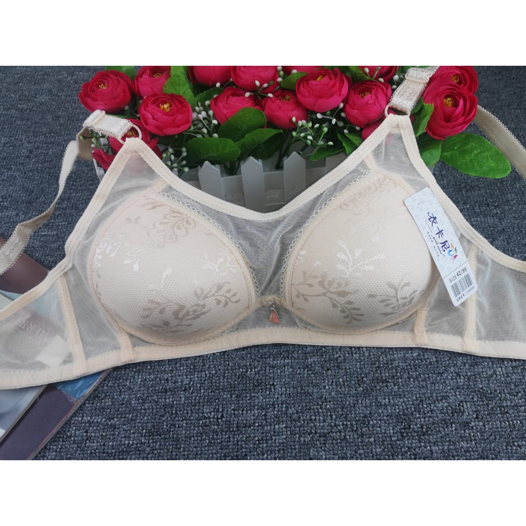 Bra / BH Wanita - Import Seri 852 Busa Tipis Tanpa Kawat