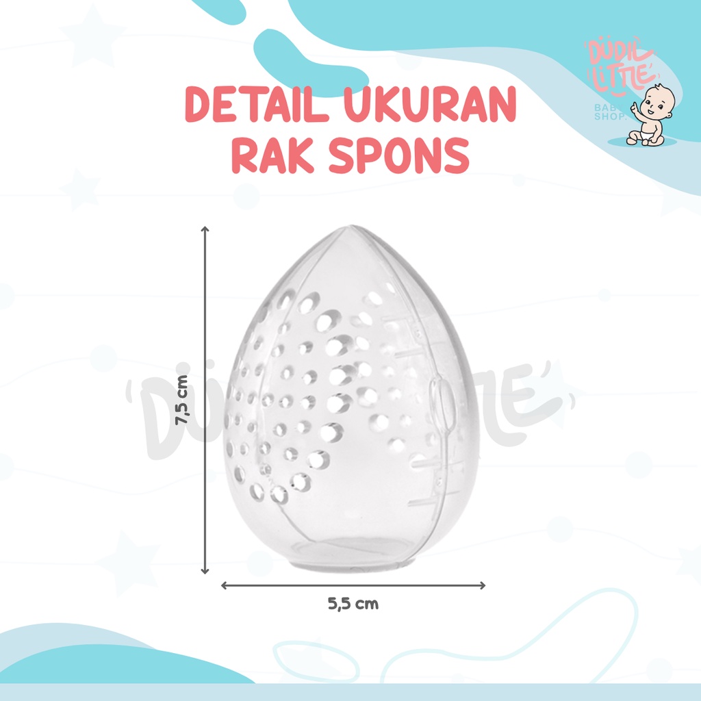 Rak Holder Penyimpanan Spons Beauty Bentuk Telur