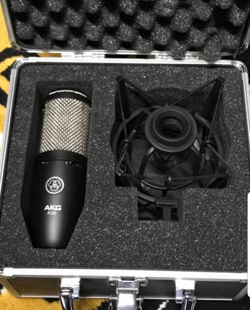 MIC CONDENSOR AKG P220/P 220 RECORDING MICROPHONE ORIGINAL