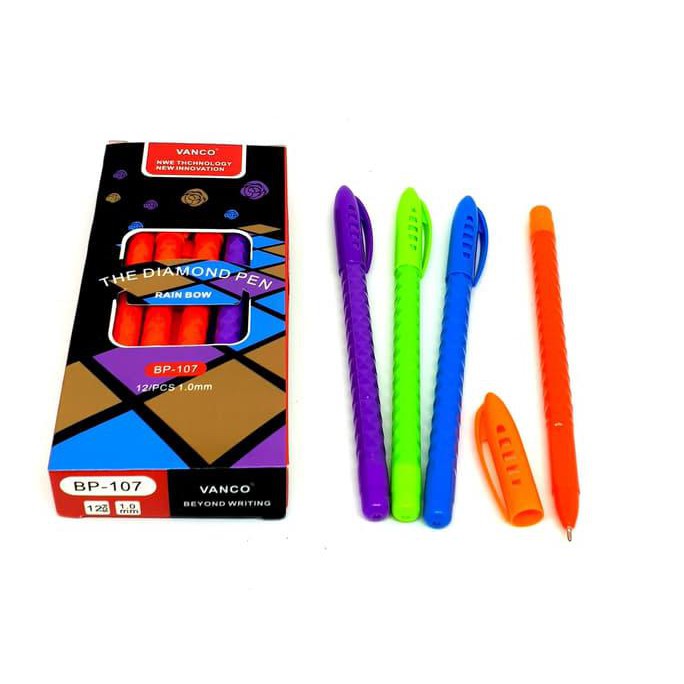 

Pulpen Hitam Motif Berlian Balpoin