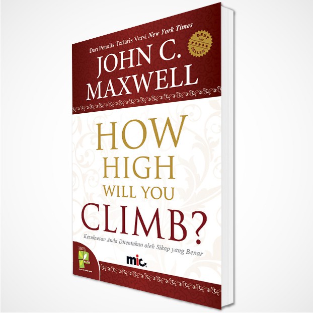 Buku Leadership - How High Will You Climb - John C. Maxwell (Bahasa Indonesia)