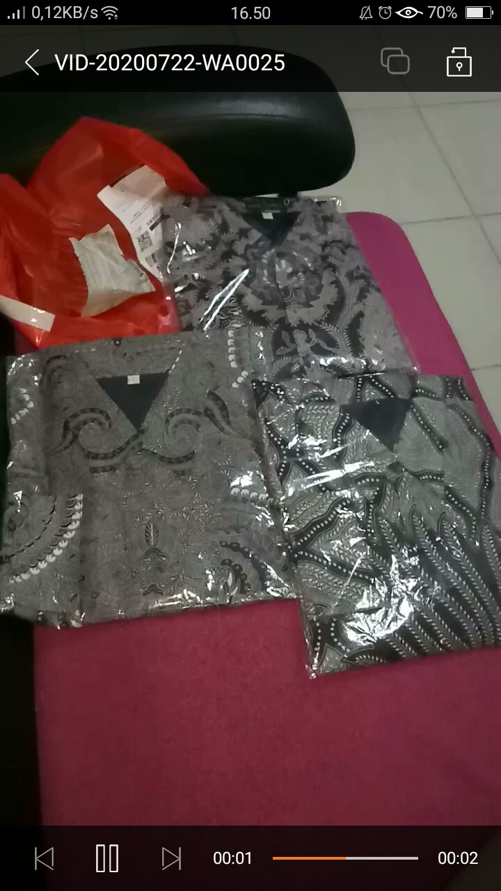 Babon Angkrem Silver Senojoyo Kemeja Batik Pria Eksklusif Lengan Panjang Berfuring