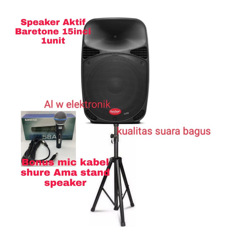 Speaker baretone 15inci speaker aktif