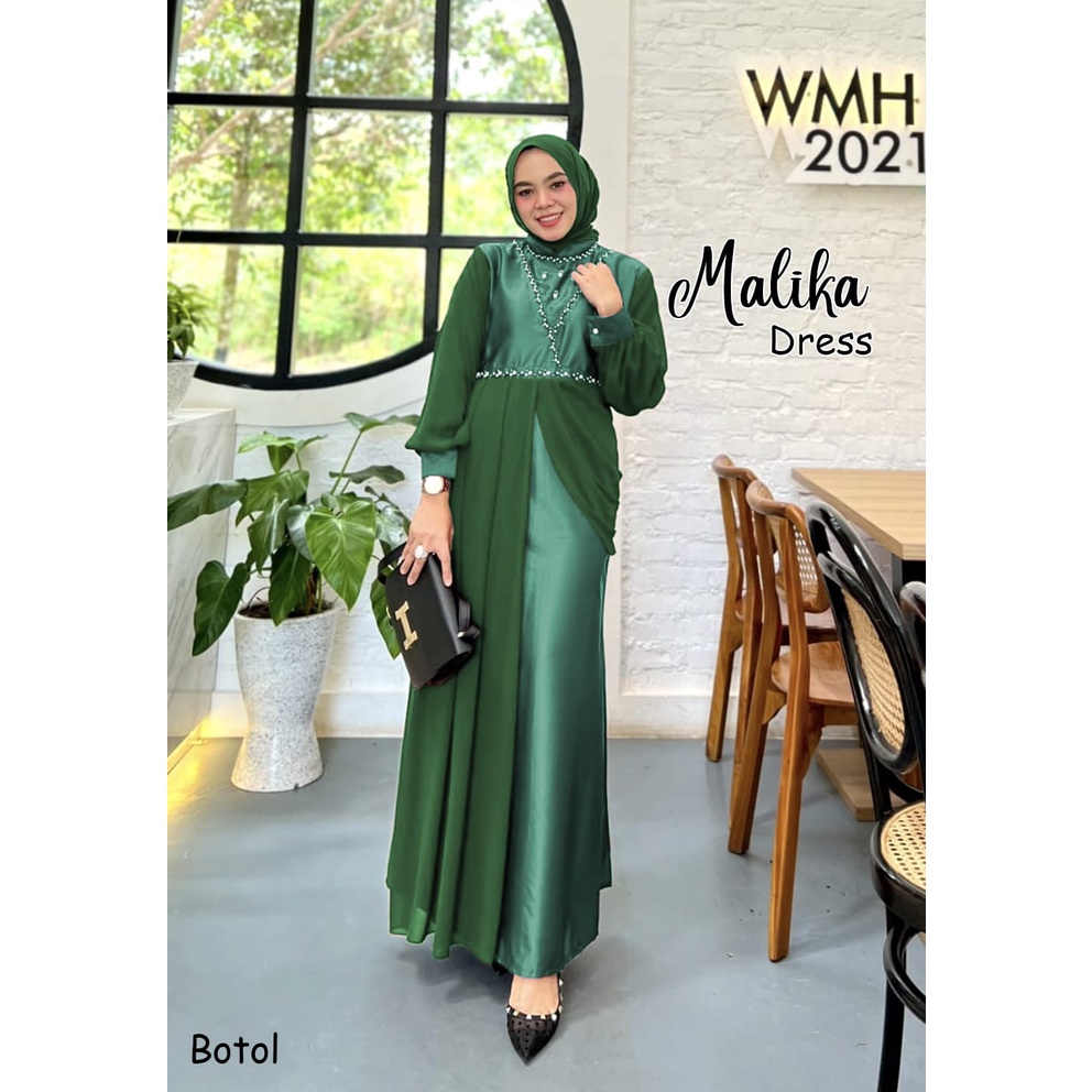 GAMIS PESTA MALIKA BUSANA MUSLIMAH NIKAHAN