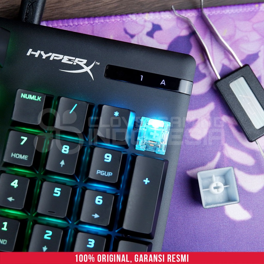 HyperX Alloy Origins RGB - Mechanical Gaming Keyboard Cherry MX