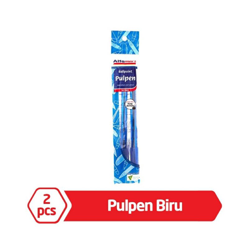 

Alfamart Pulpen Biru 2 pcs