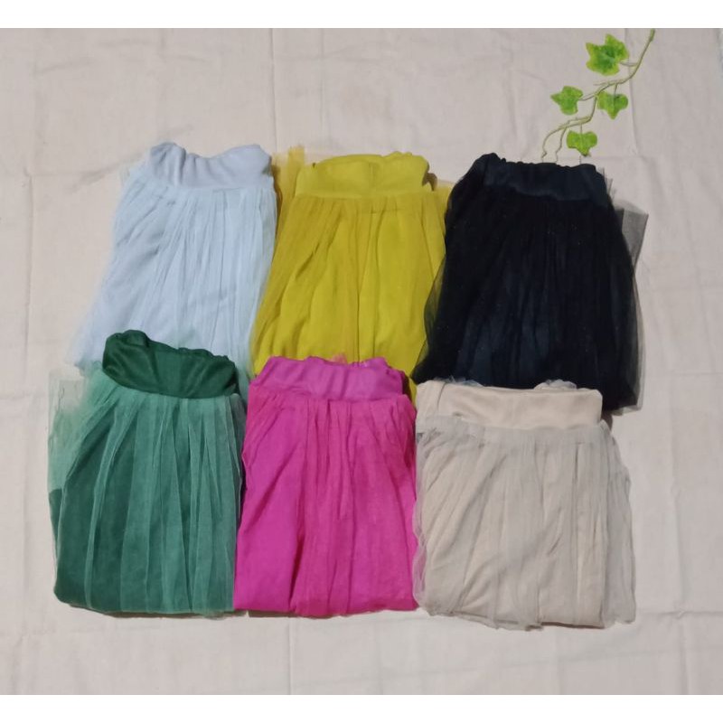 Rok Tutu Polos Anak Usia 1-5 Tahun