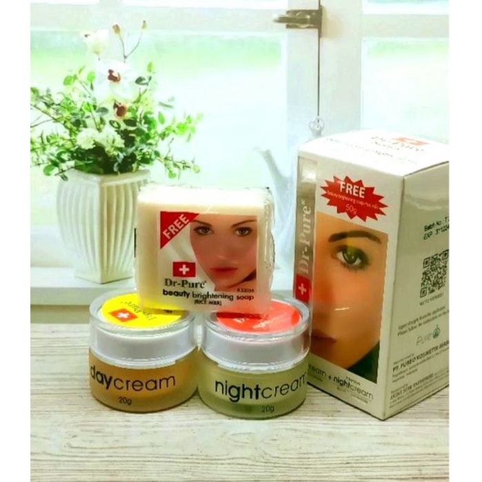 CREAM DR PURE SET ORIGINAL BPOM