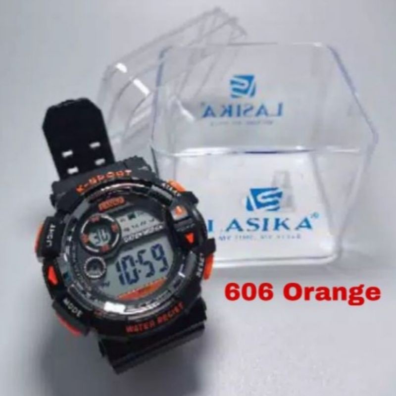 Jam tangan Jumbo pria wanita Anti air incloude Box