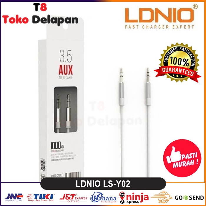 LDNIO LS-Y02 - 3.5mm AUX Audio Cable - Fast Transmission - 1M