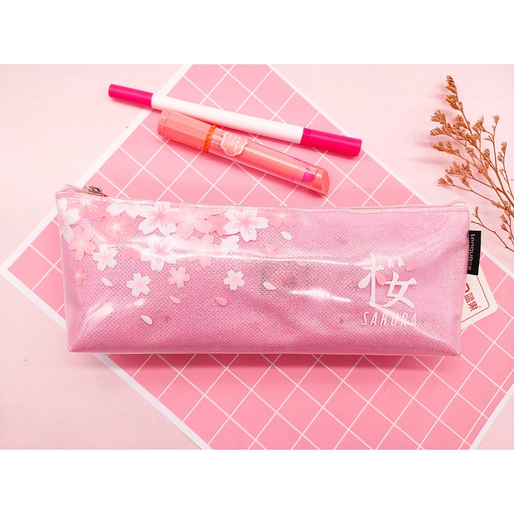 

Tempat Pensil Impor / Pencase Sakura Gliter LG-11668 - SHABG