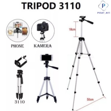 Tripod 1M - Tripod 1 meter Portable Tefeng T3100 Mini + Holder U