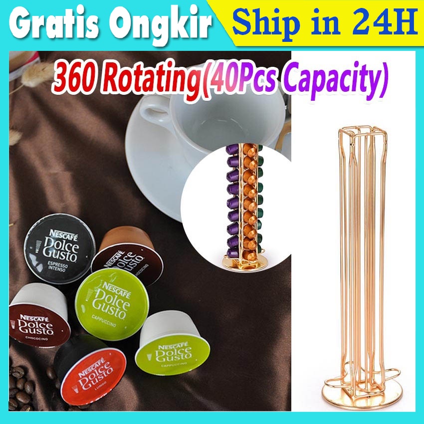 rak holder nespresso 40 Capsul Tempat Kapsul Kopi