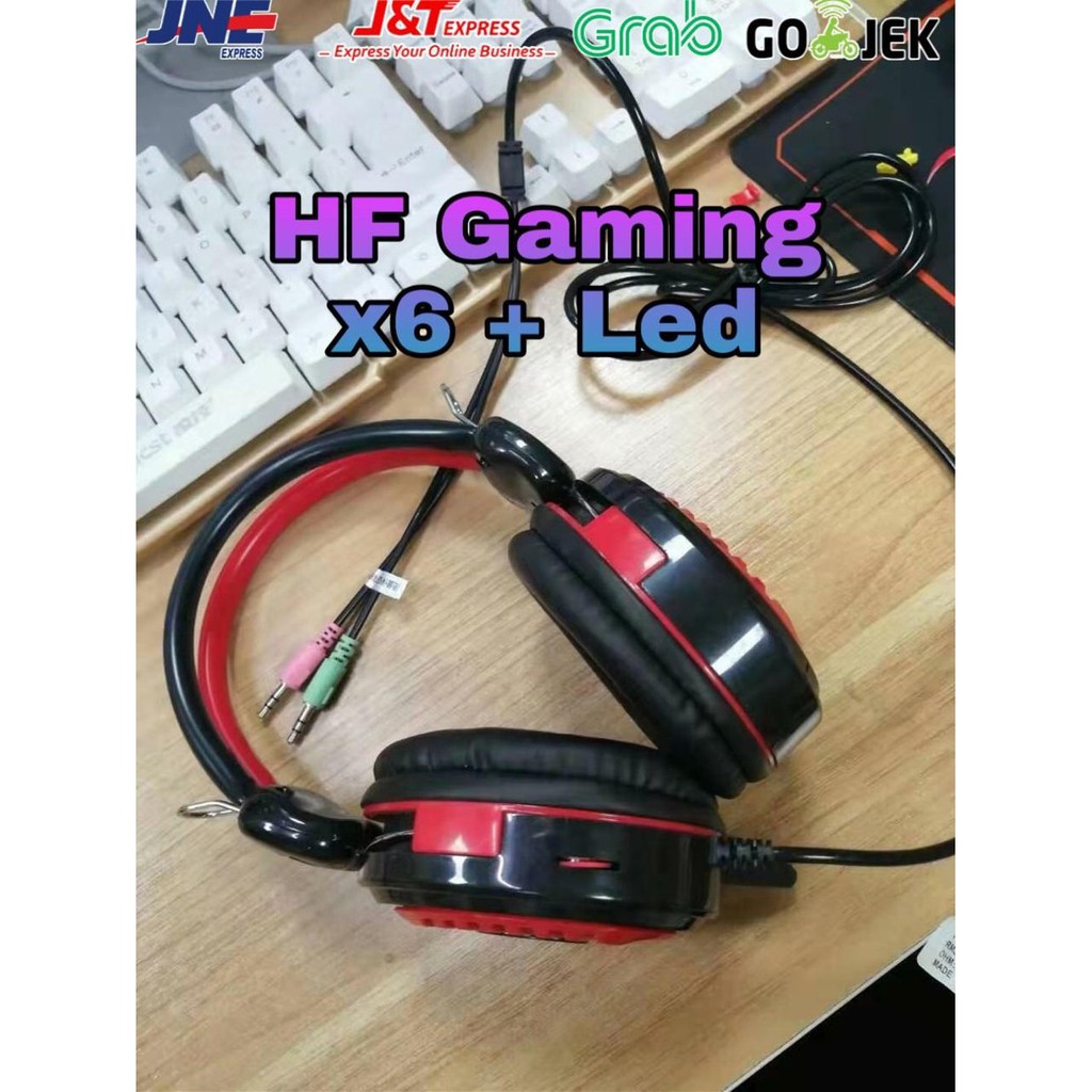 Headset HF BANDO MISDE X6 PLUS LED