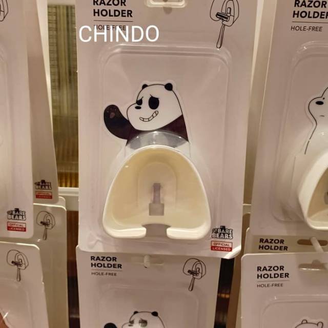 MINISO WE BARE BEARS RAZOR HOLDER ISI 1PCS