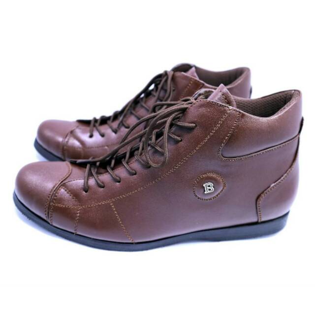 Sepatu Boots Bally Kulit Asli / Boots Pria / Sepatu Boots Kulit Asli Murah - Bally 2204