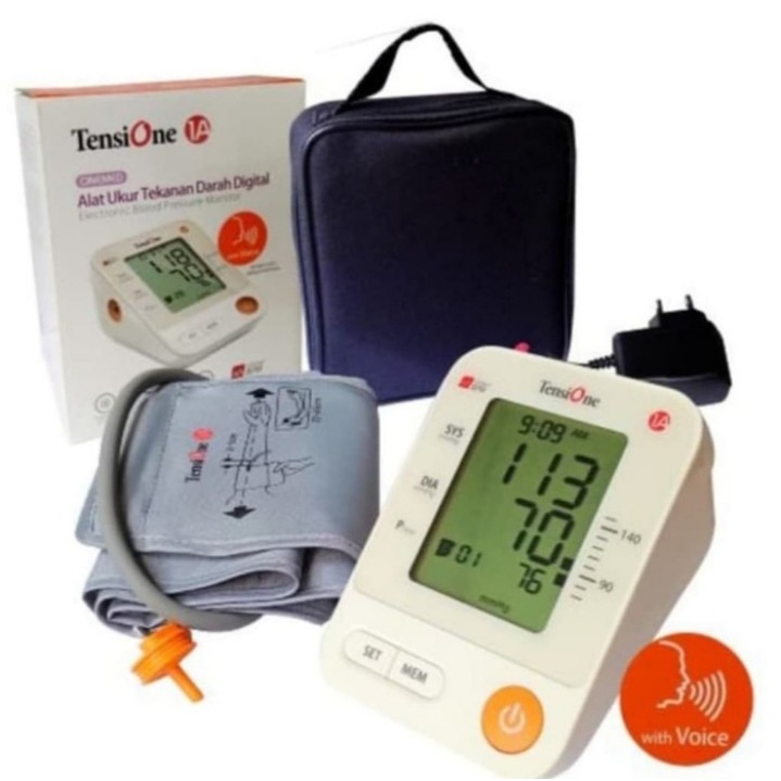 Tensi Tensimeter Suara Voice Alat Ukur Tekanan Darah Digital TensiOne 1