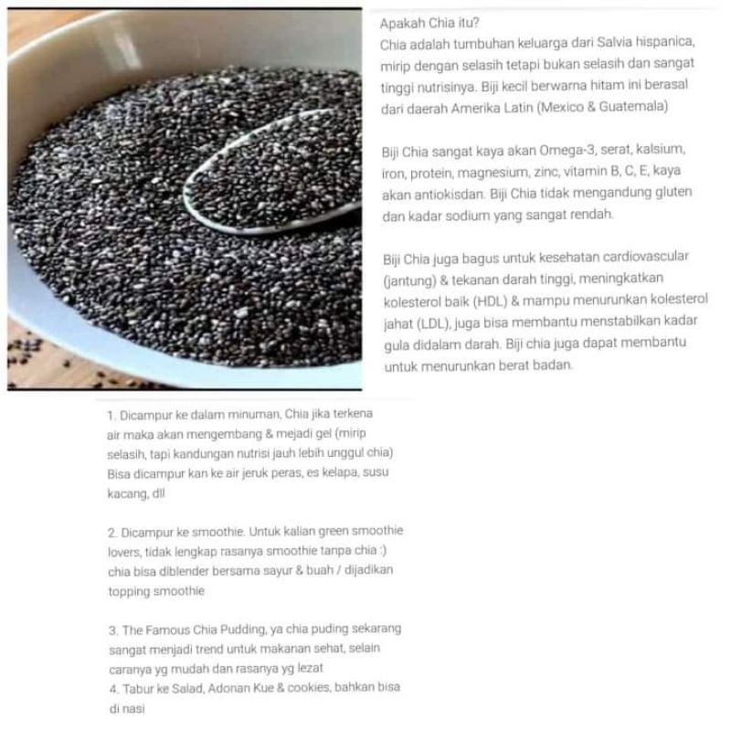 

black chia seed meksiko