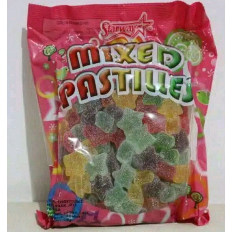 

yuppy jelly mixed pastilles isi 1000gr terlaris harga grosir