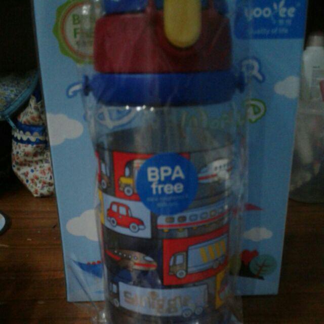 Botol Minum Anak Lions Star Botol Anak Tali Dan Sedotan Karakter Sikat Botol