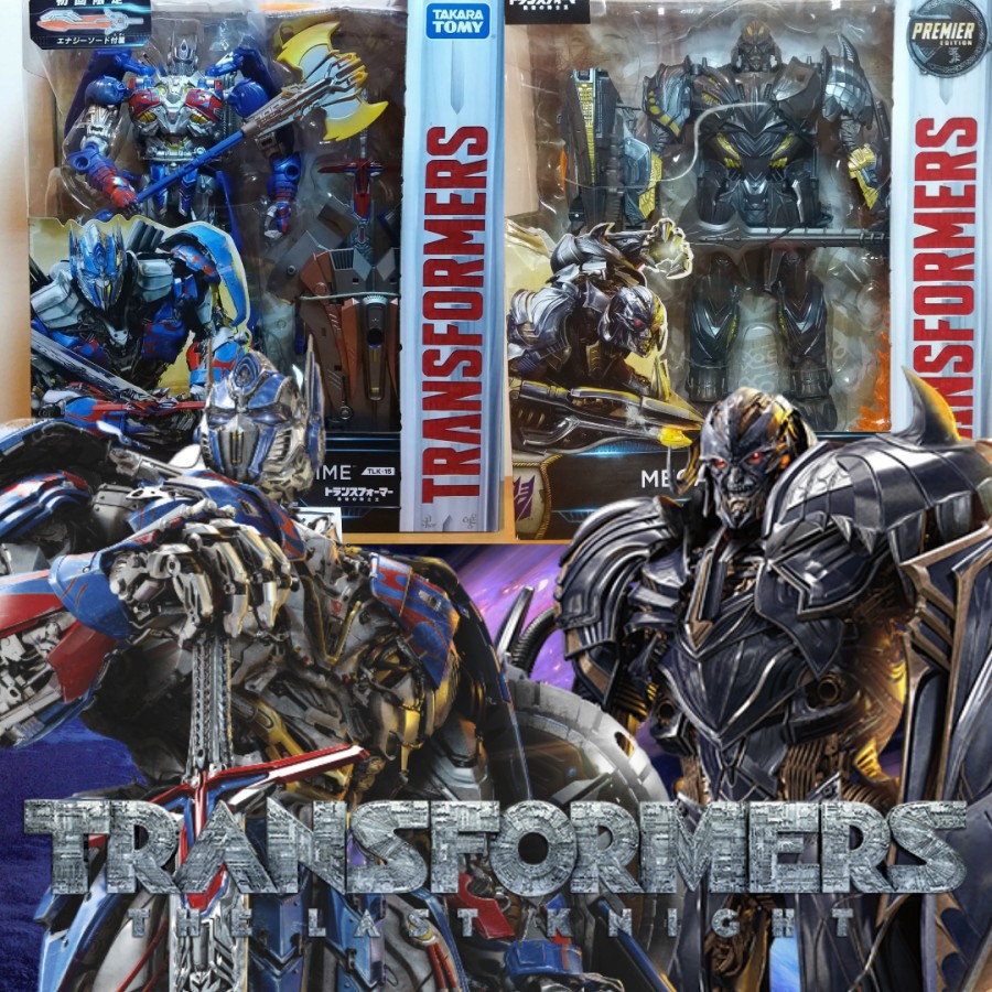 ORI Transformers Transformer Optimus Prime Megatron TLK The Last Knight Mainan Original