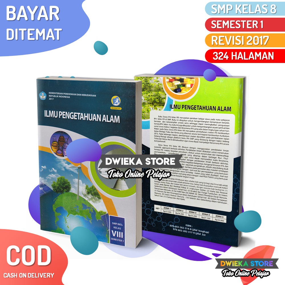 Buku Siswa IPA Semester 1 SMP Kelas 8 Kurikulum 2013 Edisi