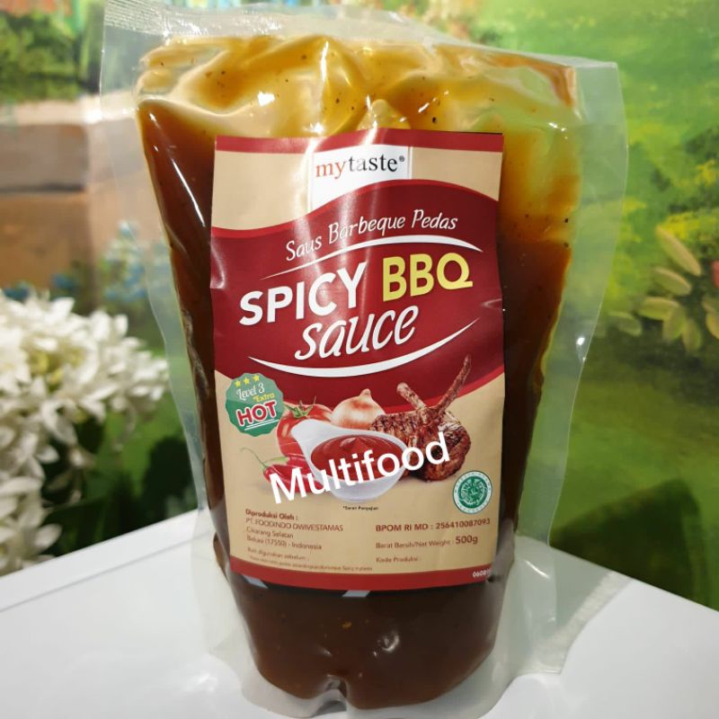 

My taste spicy bbq / saus barbeque steak halal